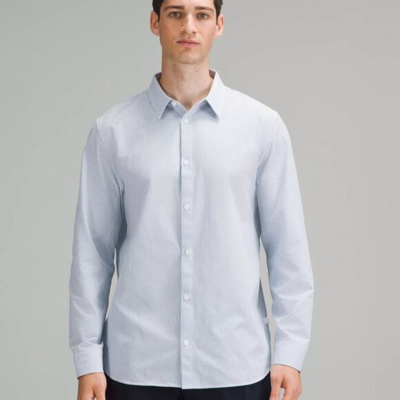 Lululemon Men's New Venture Classic-Fit Long-Sleeve Shirt